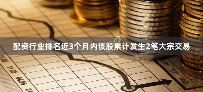 配资行业排名近3个月内该股累计发生2笔大宗交易